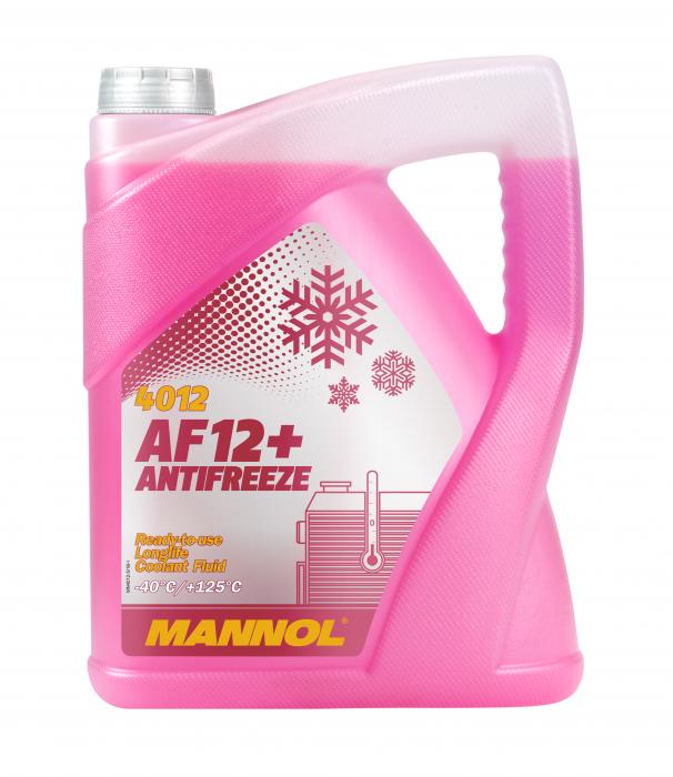 MN4112-5 MANNOL AF12+ Longlife Kühlmittel G12 Rot, 5l, -38(50/50